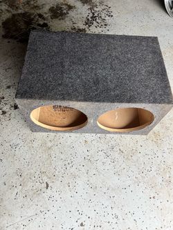 12" subwoofer box sealed