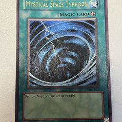 Yugioh Mystical Space Typhoon Unlimited Edition Ultra Rare MRL-047 LP