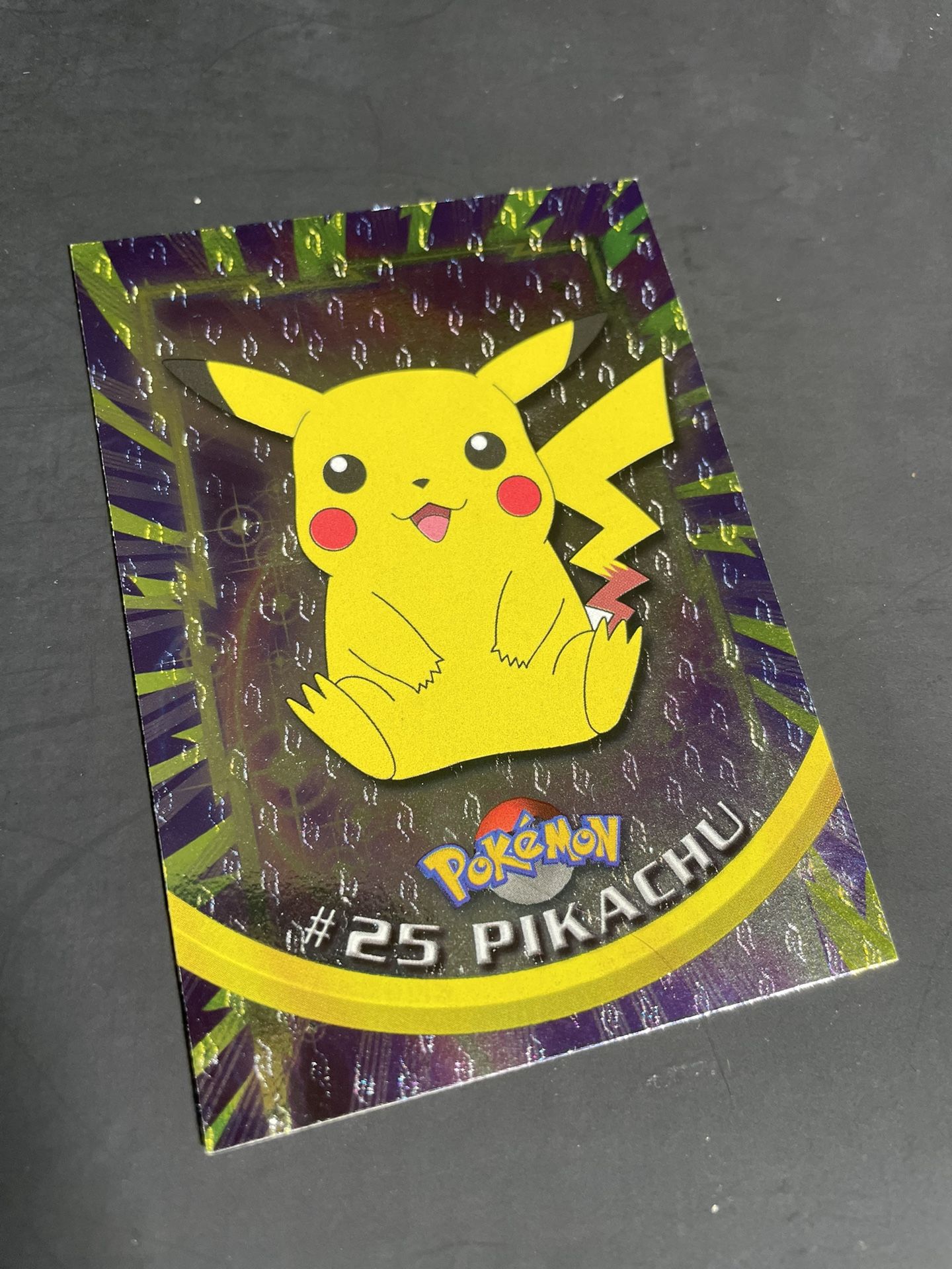Speckled limited edition Topps pikachu Pokemon card