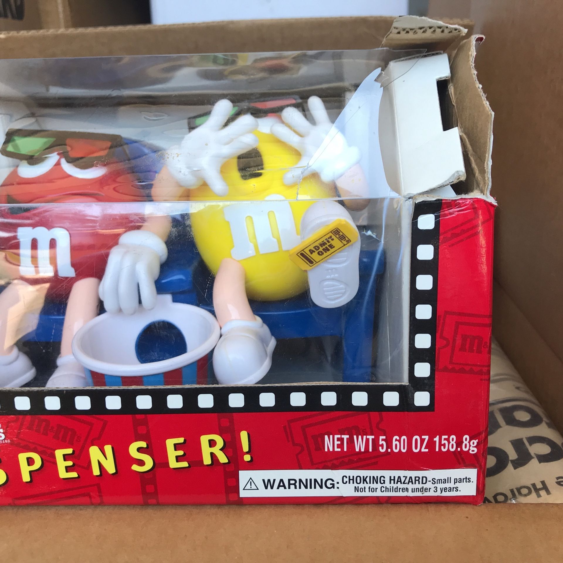 M & M At The Movies Candy Dispenser