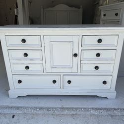 Solid Wood Farmhouse Cottage Shabby Chic Rustic Vintage French Provincial Country Modern Dresser Console Buffet 