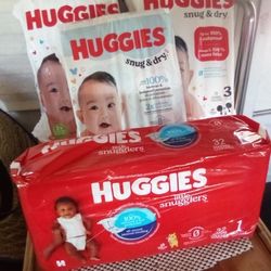 Huggies , Pampers, Kirkland  Diapers