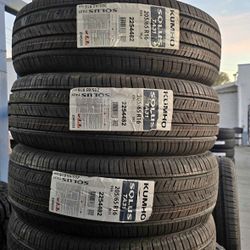 205/65/16 Kumho Ta31(4 TIRES NEW) INCLUDED INSTALLATION AND BALANCING (PROMOTION)✅