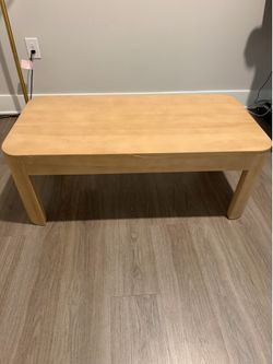Plank and Beam modern coffee table 40 inch