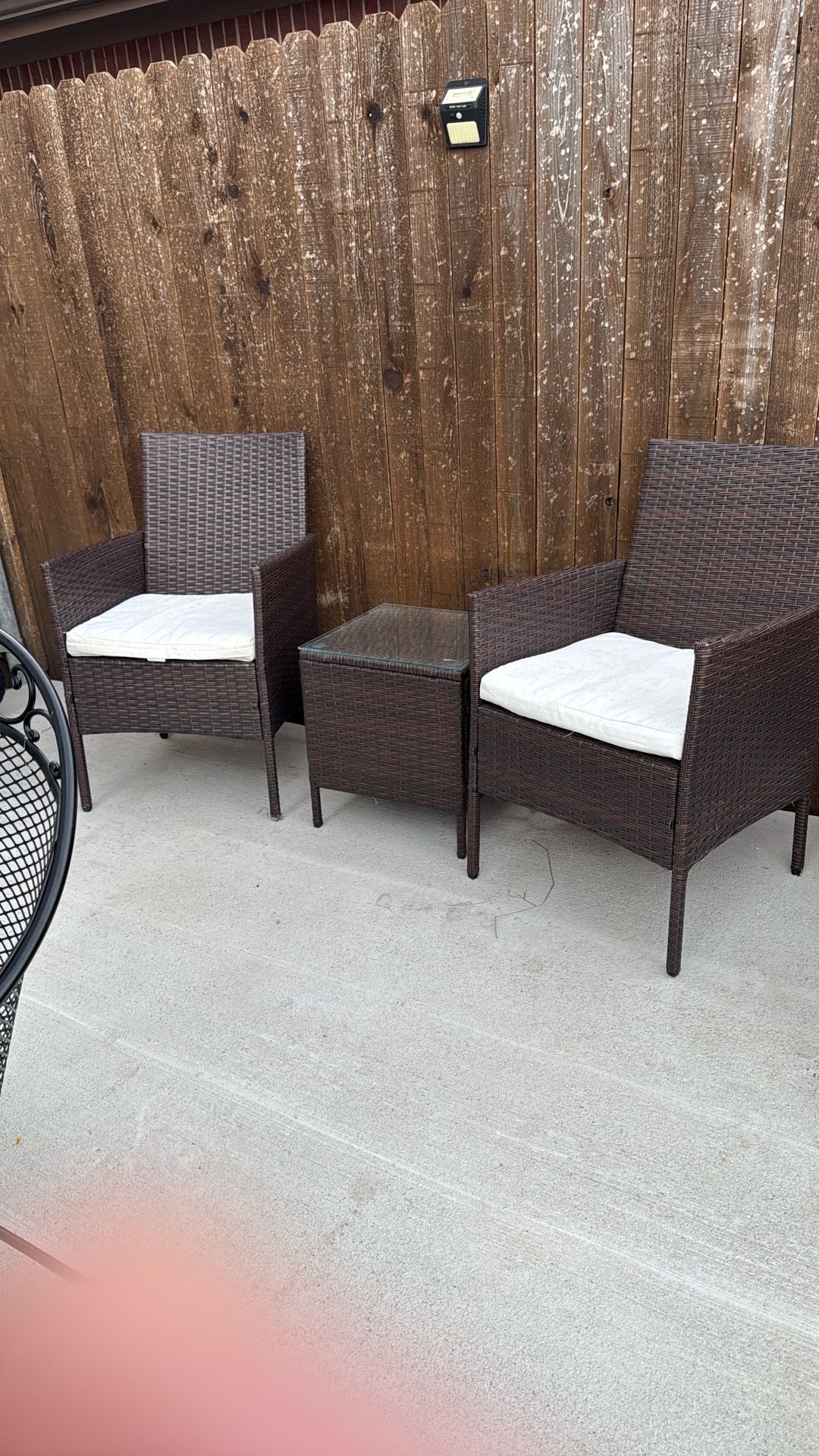 Outdoor Wicker Patio Set