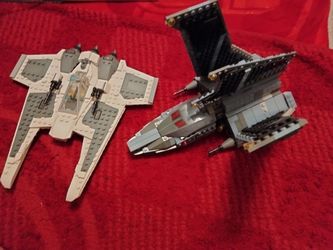 LEGO Bad batch Shuttle & Mandalorian Star Fighter