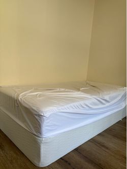 Ikea mattress + Zinus smart box spring- twin