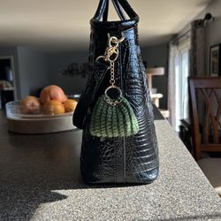 Crocheted Purse Keychain