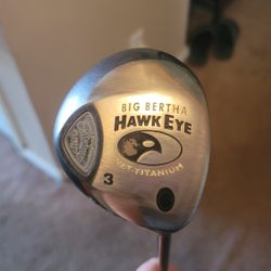 Callaway Big Bertha Hawk Eye, Fairway 3 Wood Golf Club