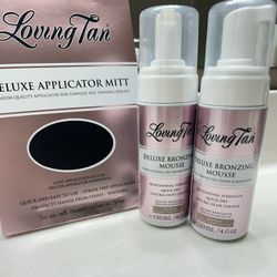 Loving Tan  Mousse and Glove!