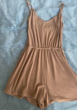 Beige Romper 