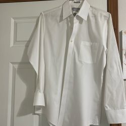 White Dress Shirt 15 1/2, 32-33