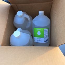 Hand Sanitizer With 2 Hand Dispensers 3 Boxes Of 6 Bottles Of Alcohol Foam For Dispenser And 4 1gallon Of  Hand Sanitizer