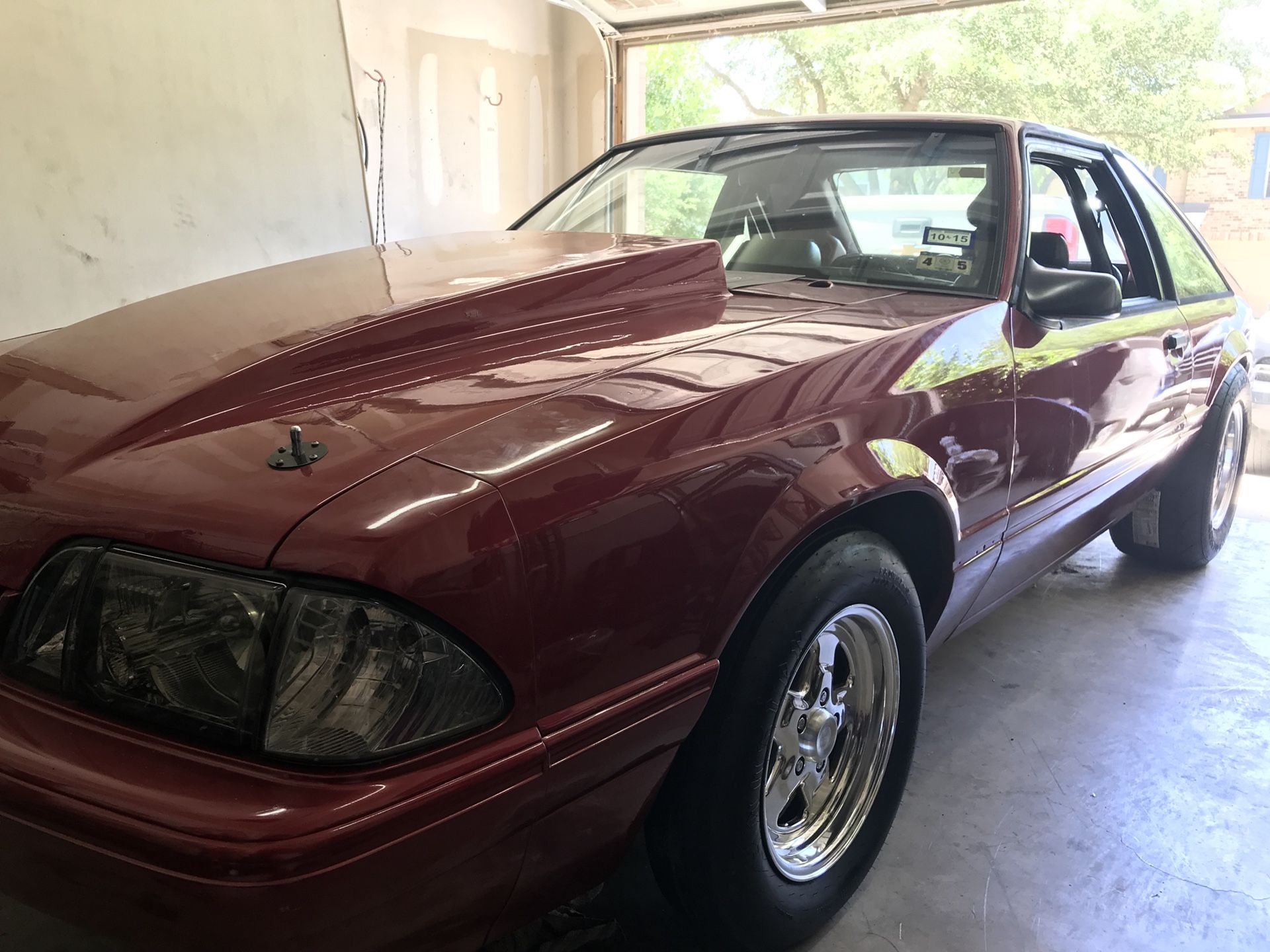 Foxbody Mustang 4 inch Cowl Hood.
