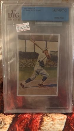 BABE RUTH 1932 CARD