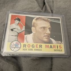 1960 Topps Roger Maris #377