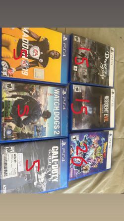 Ps5 and ps4 games