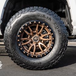 Fuel Rebel Bronze 17” 6x5.5