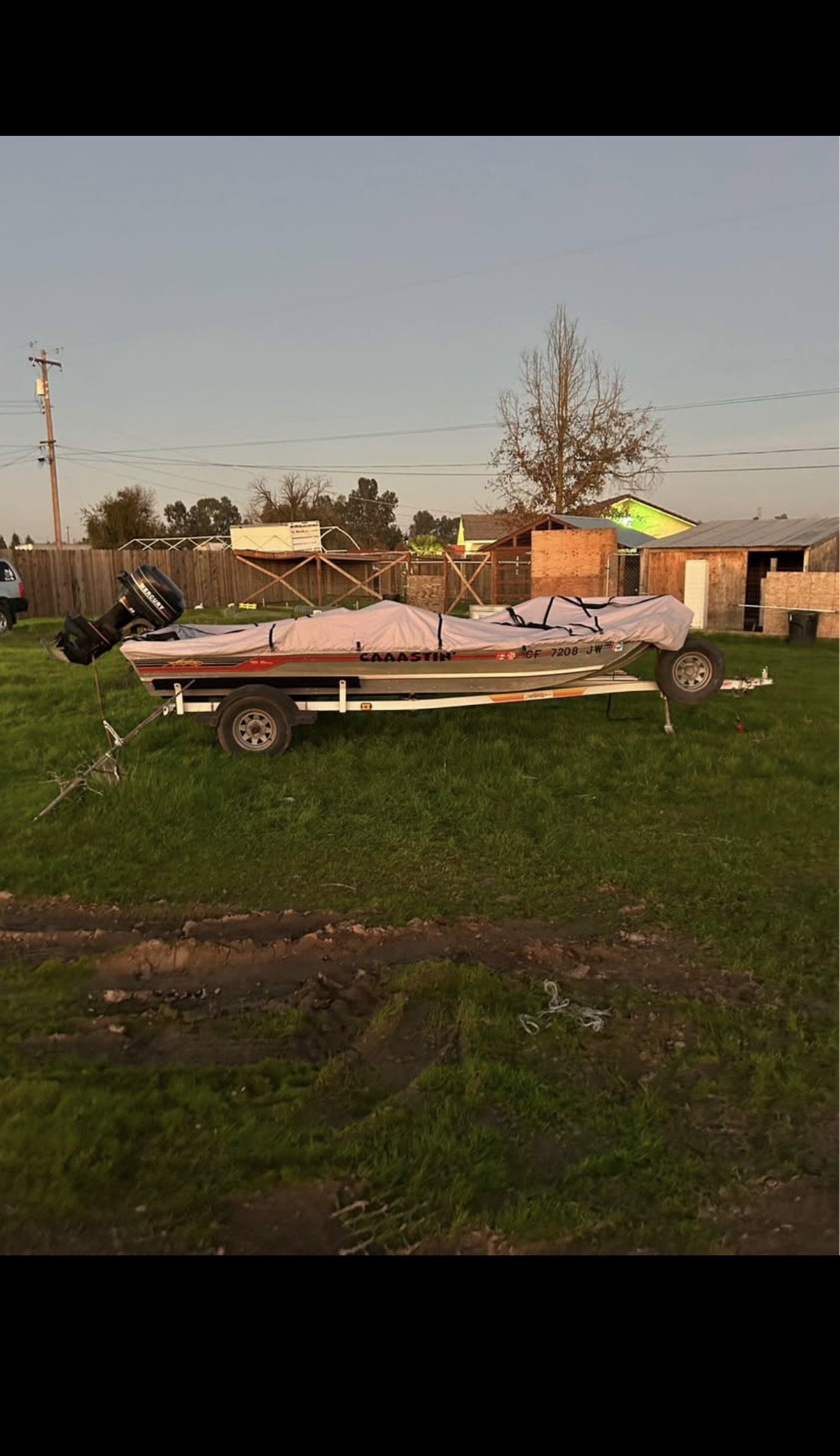 1989 Astro Bass Boat 