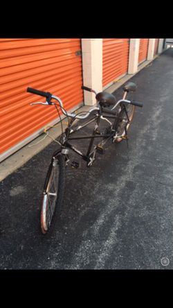 Tandem thunder bike black