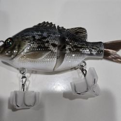Custom Painted 5" Glide Bait.  #105