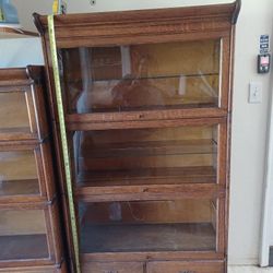 Antique Glass Hutch