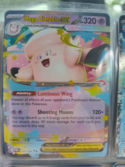 Mega Clefable Ex Pokemon Card
