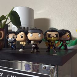 Mortal Kombat Pop Figurines