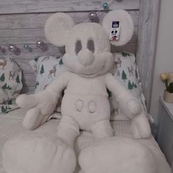 Jumbo Cream Mickey Mouse Plush 