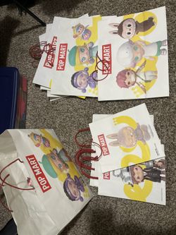 Pop mart Shopping Bags