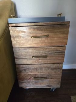 Wood cabinet