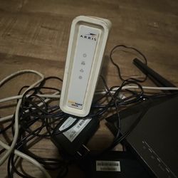 Router and modem Arris n Netgear brand