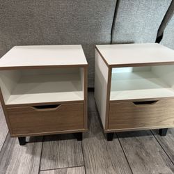 New Nightstands Set Of 2 