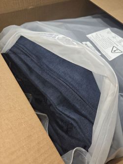 IKEA Friheten Sleeper Sofa Cover Right Chaise Dark Blue 5-Piece NEW