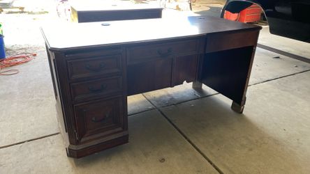 Nice heavy built desk, L-shaped