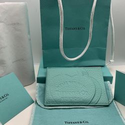 Return To Tiffany Card Case In Tiffany Blue