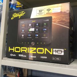 Stinger Horizon10 Wireless Apple CarPlay 10 Inch Stereo