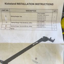 Kick Stand For a Honda Crf