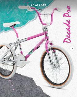 New Mongoose Decade Pro Re-issue Retro BMX Bike