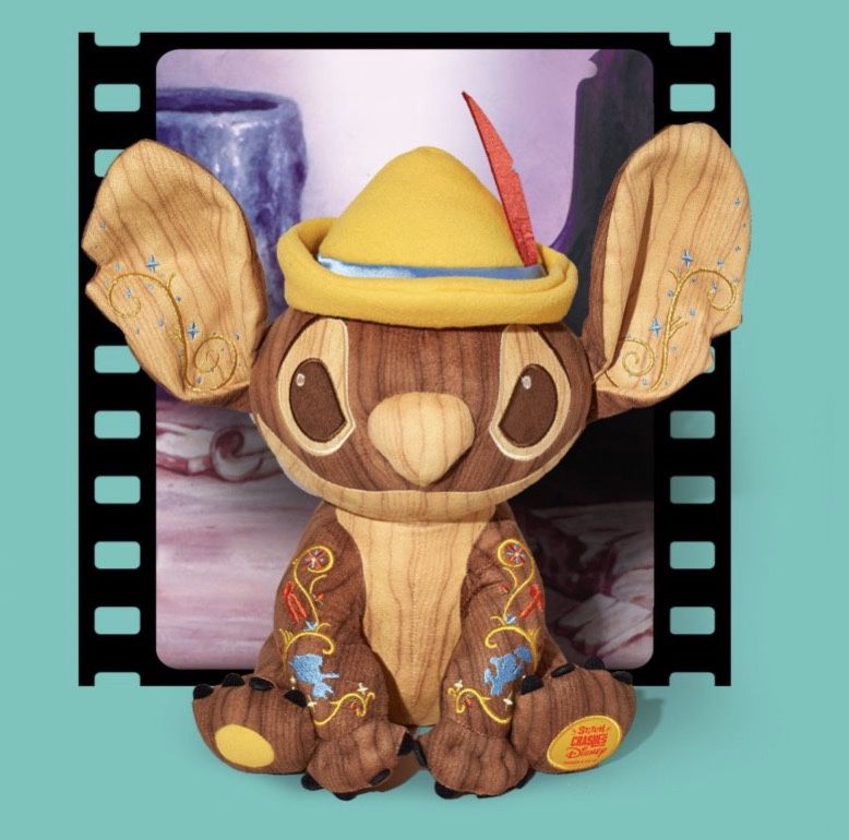Disney Stitch Crashes Pinocchio Plush NEW WITH TAG