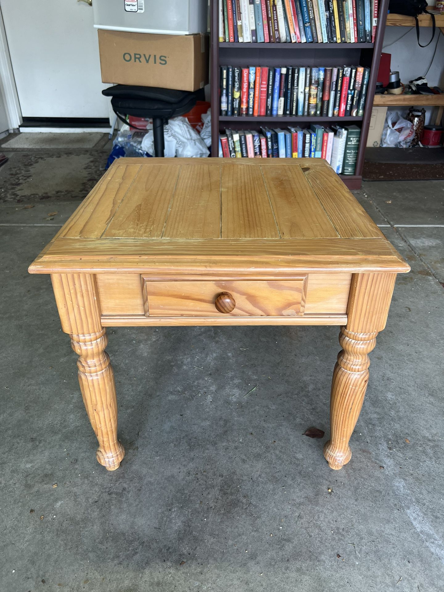 Nice Wooden End Table 
