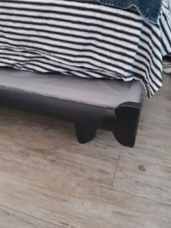 Bed Frame with Boxspring included,  Full Size