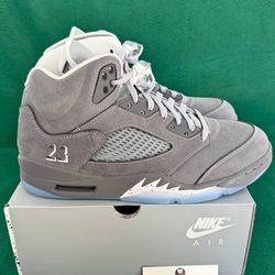 Nike Air Jordar  5 Retro  wolf grey 10.5