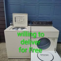 Whirlpool Heavy Duty  Washer And Electric  Dryer Set