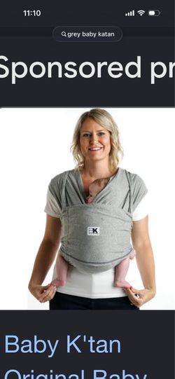 Grey Baby K’tan size M
