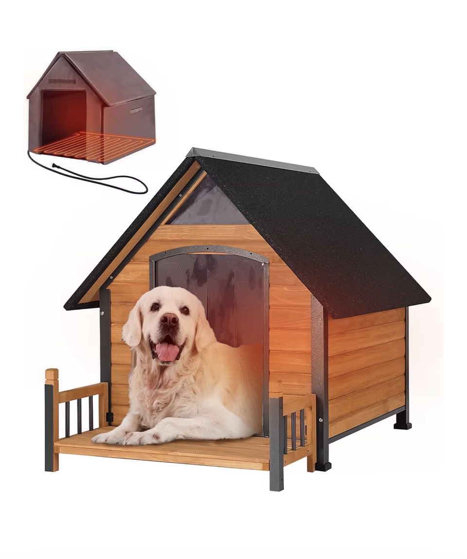Outdoor Heated Dog House