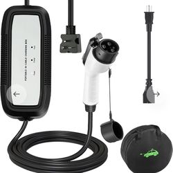 New Level 1 Level 2 EV Charger for J1772 Electric Cars 16Amp 110V/240V