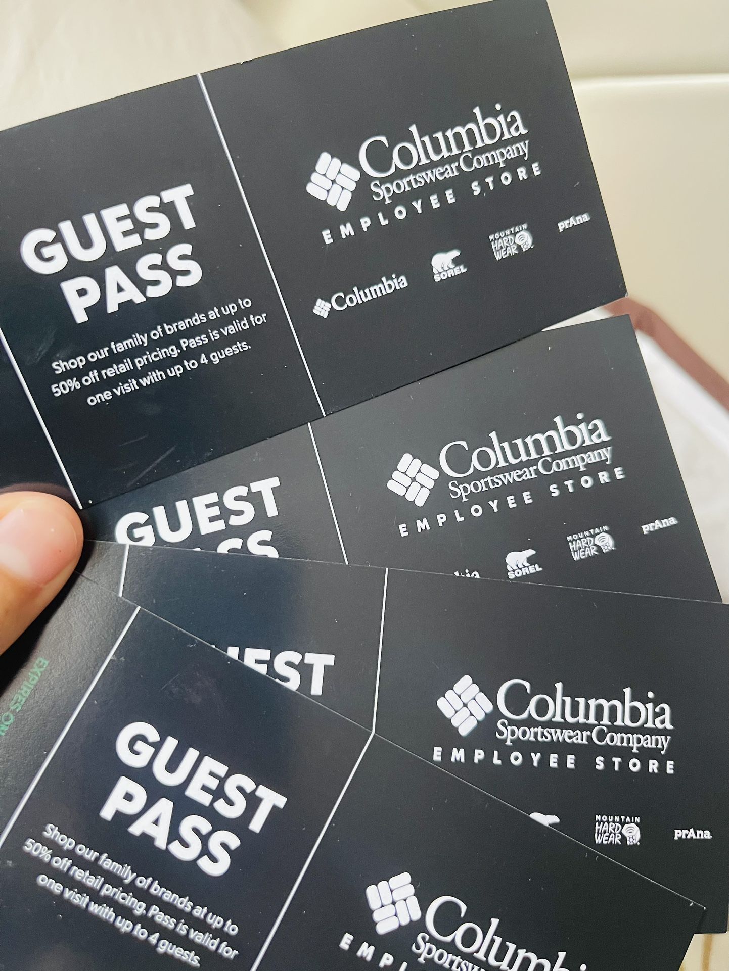 Columbia Employee Store Passes 20$