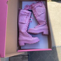 Sugar thrills gogo boots size 5