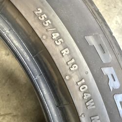 TESLA MODEL Y 255/45/19 Continental Rx $60.00/ Each 